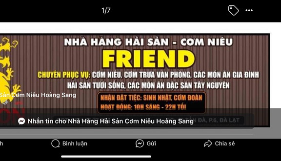 Friends Đà Lạt - Quán Ăn Gia Đình - Tản Đà