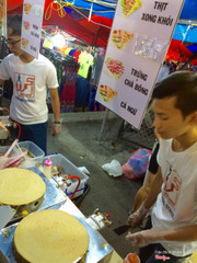 Bánh crepe mặn