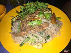Bún gạo xào bò 35k