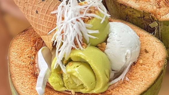 Avo's Gelato - Kem Trái Dừa, Trà Ổi Dâu Đà Lạt & Trà Sữa Dừa Nướng - Lê Bình