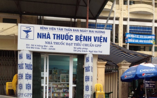 Nhà Thuốc Bệnh Viện Tâm Thần Mai Hương - Hồng Mai