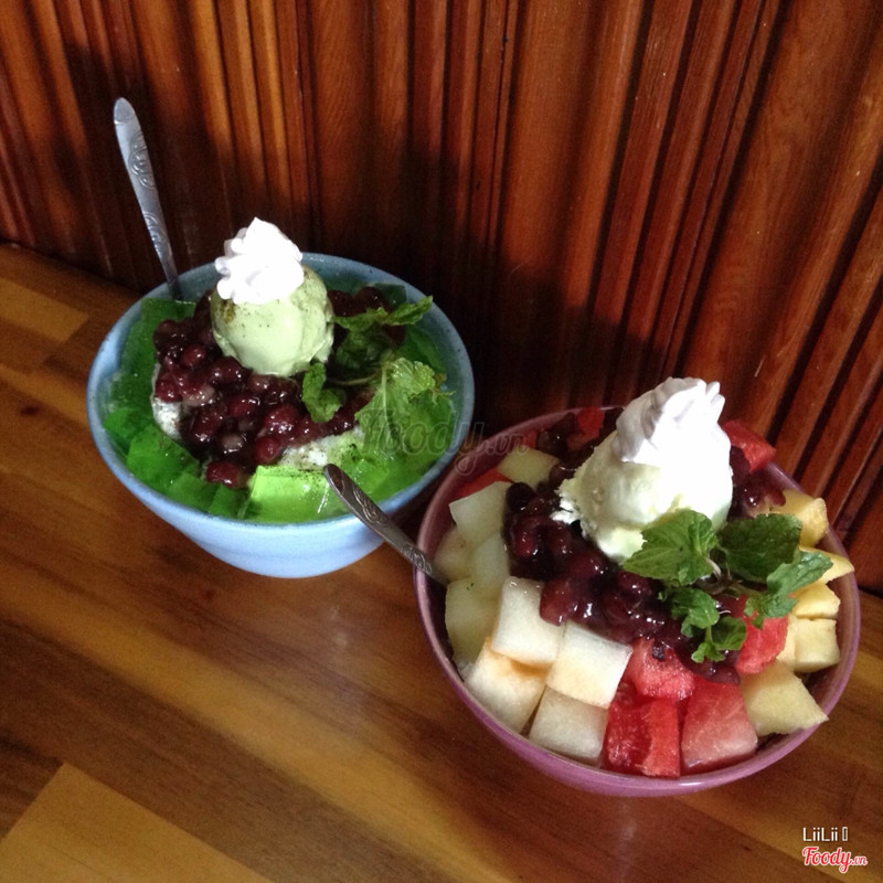 bingsu trái cây