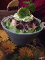 Patbingsu trà xanh