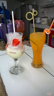 yauort Dâu, cam tươi