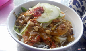 bún thịt nướng