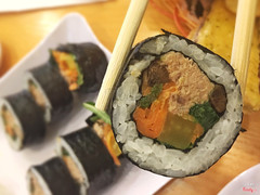 Gimbap cá ngừ - tuna mayonaise