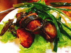 gà nướng lá dứa