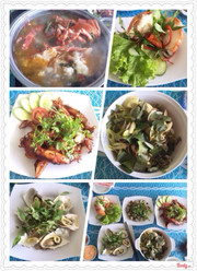 Đồ ăn tươi, ngon, tôm hùm hơi mắc một chút còn lại giá cả khá hợp lí. Nhân viên quán phục vụ tận tình. View đẹp. Sẽ qay lại qán ăn thêm lần nữa. Hehe