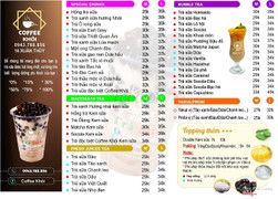 Menu Bubble Tea