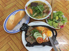Bò né  bún bò