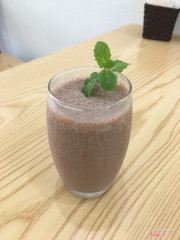 Sinh tố chuối socola