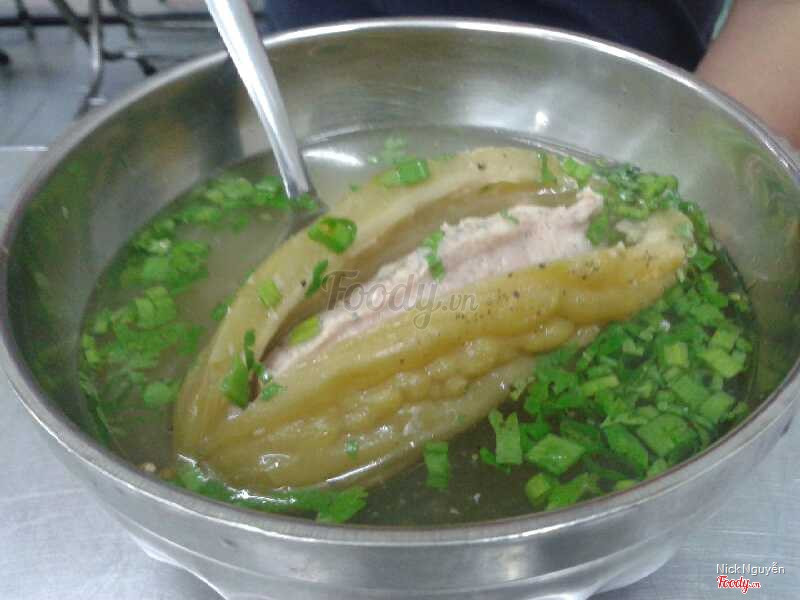 
canh khổ qua nhồi thitj