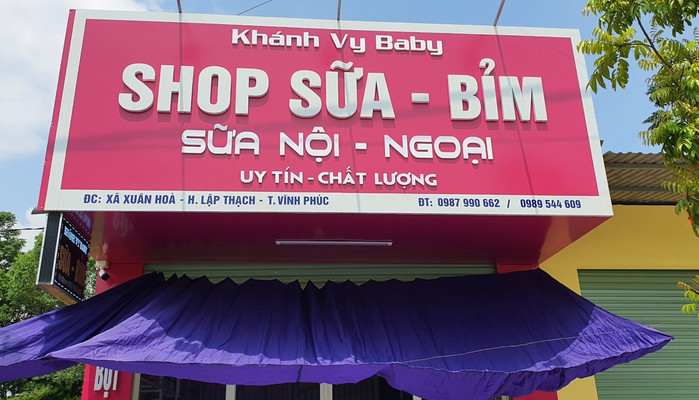 Khánh Vy Baby - Cửa Hàng Sữa - Xuân Trạch