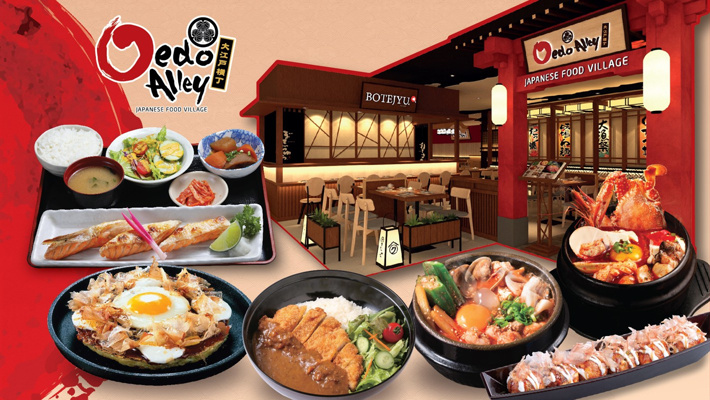 Oedo Alley - Japanese Food Village - Saigon Centre