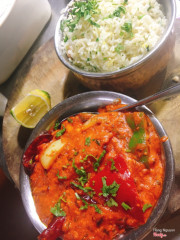 Kadai Chiken and Kashmiri Pilao