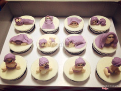 cupcake tạo hình fondant