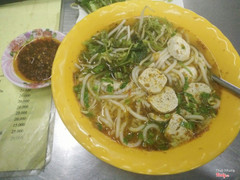 Bún huế bò viên chay