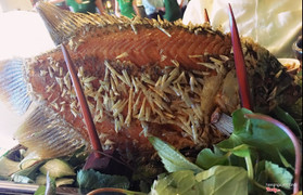 Ca tai tượng chiên xù