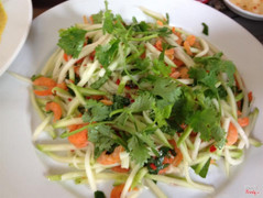 gỏi xoài tôm khô