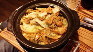 Cơm gà phomai, nhiều phomai, hơi ngán chút