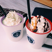 greentea latte - caramel chocolate