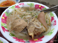 Bánh canh bò viên
