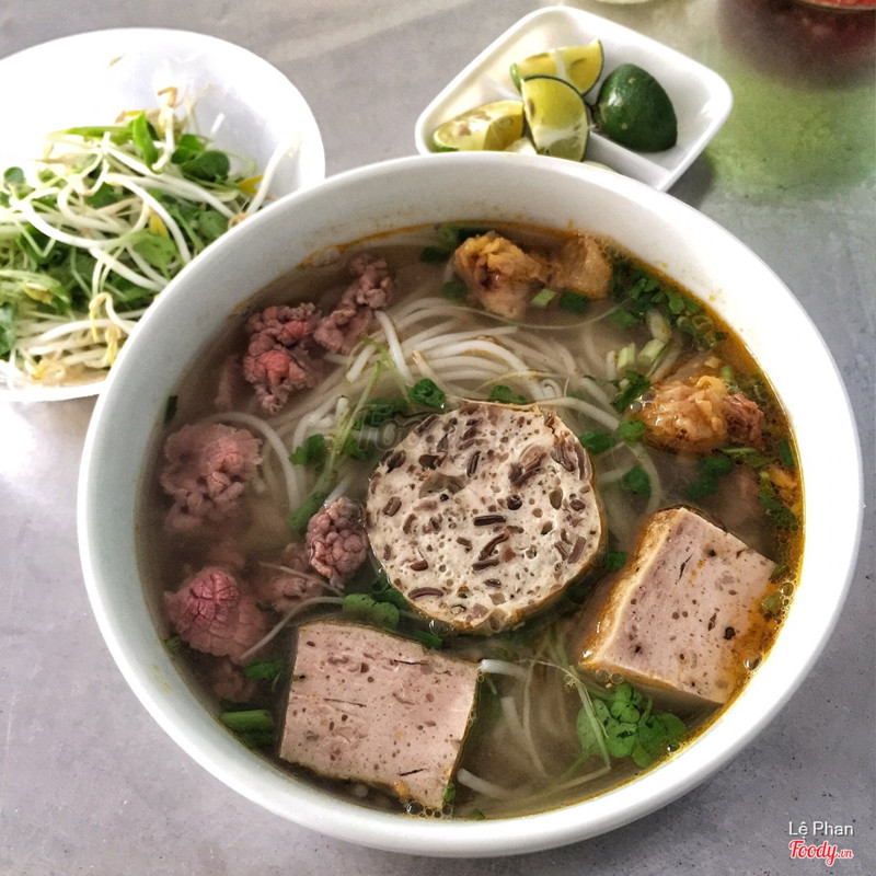 bún chả mọc