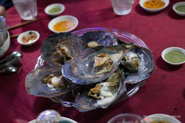 Sò tộ nướng mỡ hành