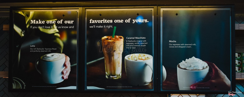 Starbucks thể hiện mình là một ông lớn biết lắng nghe, quan tâm và thấu hiểu khách hàng.