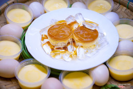 Bánh Flan trứng gà ta