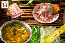 Lẩu gầu bò