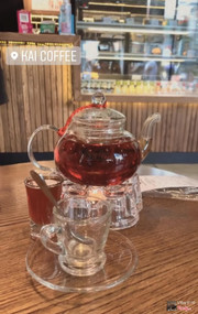 Teapot raspberry