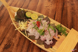 Cá mú sashimi