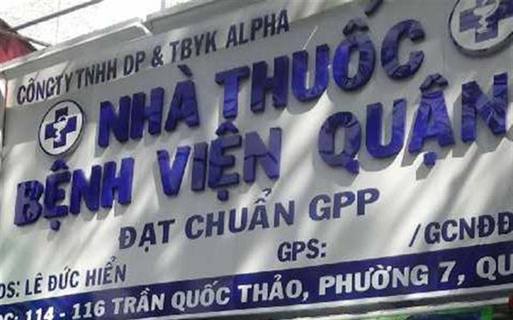 Nhà Thuốc Bệnh Viện Quận 3 - Trần Quốc Thảo