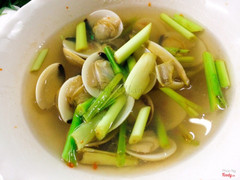 Nghêu hấp sả