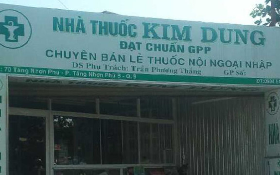 Nhà Thuốc Kim Dung - Tăng Nhơn Phú