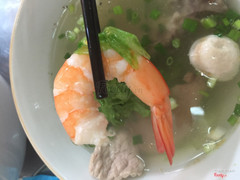 tôm to và tươi