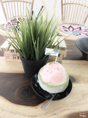 Kem ổi đào xinh đẹp vị chua chua thanh thanh