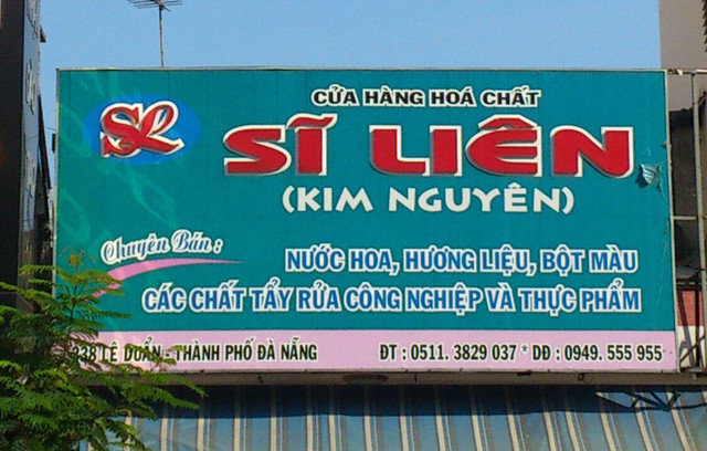 Sĩ Liên - Cửa Hàng Hóa Chất