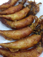 Mực trứng chiên