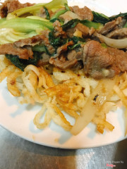 phở xào bò giòn 