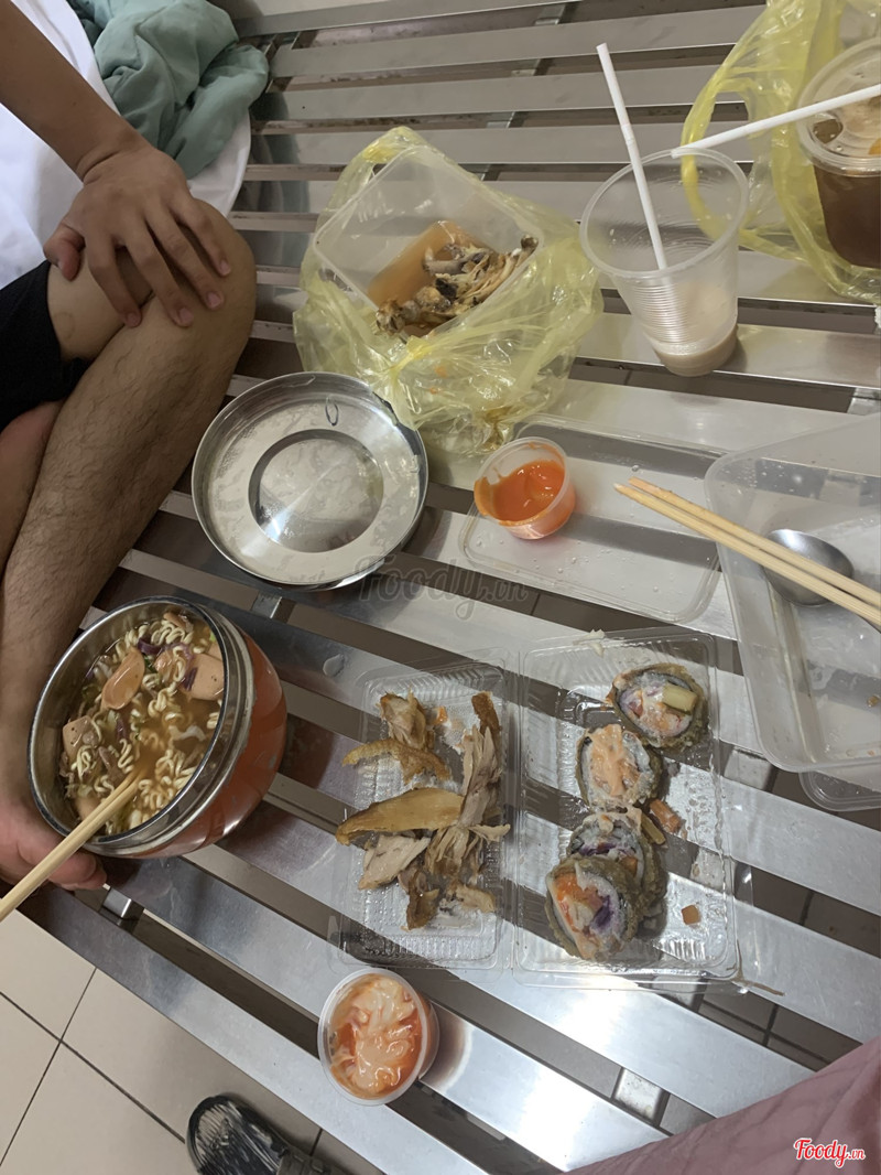 cơm kimpap nhão mì nguội k pha đc k đc