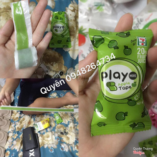 ✌️✌✌ kẹo cuộn có 4 vị : cola, dâu, táo, nho ... Vị nào cũg chua ngọt, siêu thơm. .. Cuộn dài nhăm nhăm nguyên buổi chưa hết, k phải dạng kẹo ngậm là tan, kẹo này lâu tan mà siêu zdai nhé 💰💰💰 15k