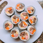 Gimbap bò: 35k