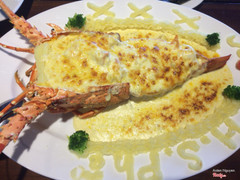 Tôm hùm baby đút lò phô mai