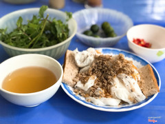 Bánh cuốn chả thịt băm 25k