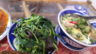 Rau tập tàng, canh chua 