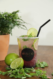 Mocktail Mojito Việt Quất - vị the bạc hà kết hợp mứt Việt Quất