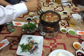 Bạch tuộc nhúng dấm