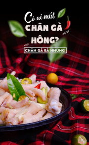 Chân gà xả tắc 
